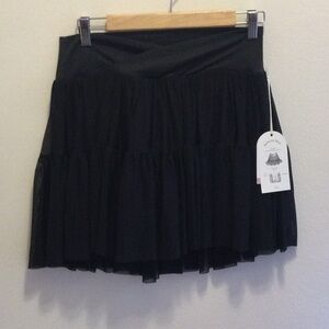 Blogilates NWT Black Ballerina skort